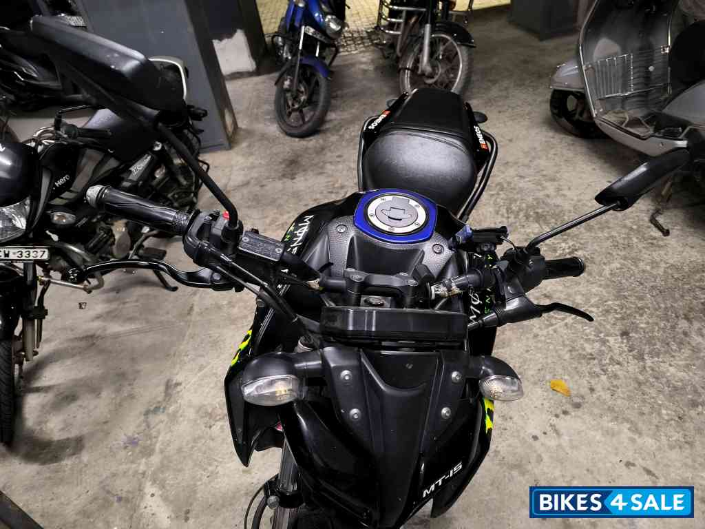 Black Yamaha MT-15 MotoGP Edition