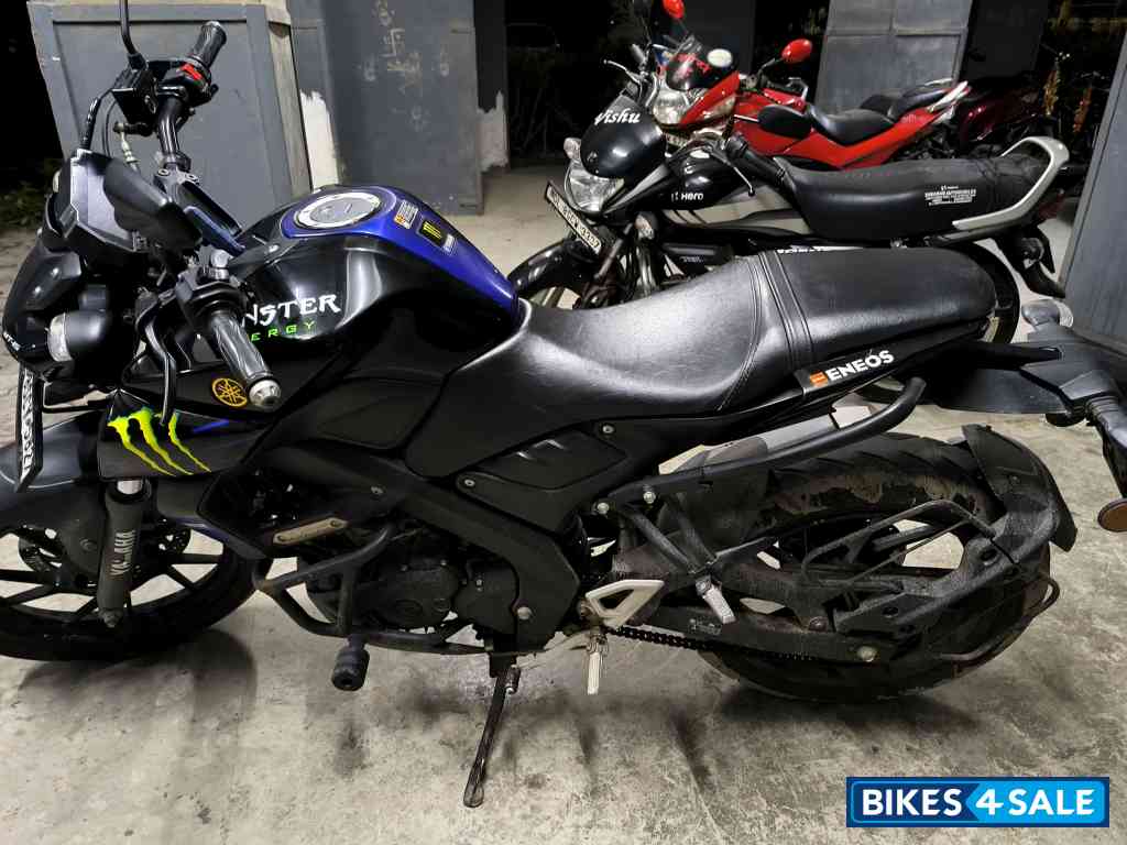 Black Yamaha MT-15 MotoGP Edition