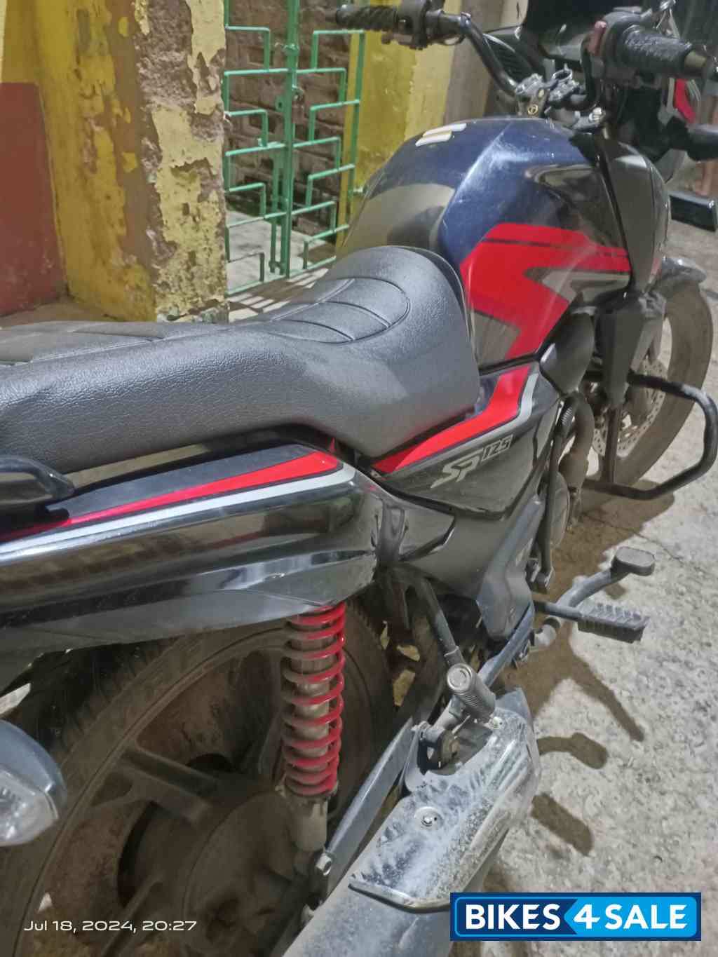 Pearl Siren Blue-a Honda SP 125 BSVI