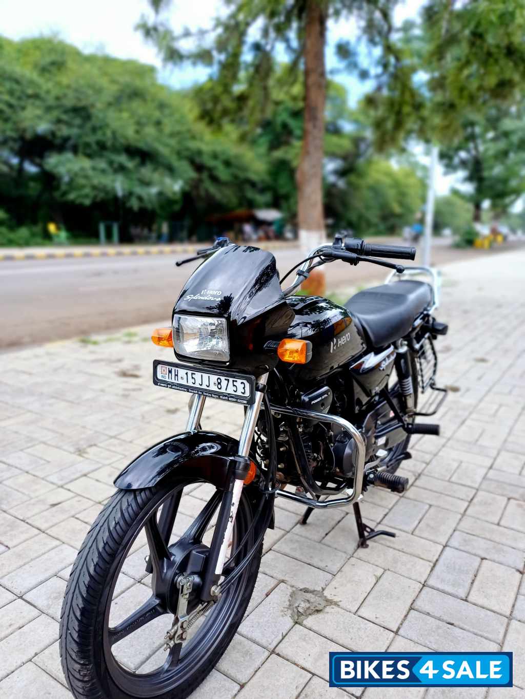 Black Hero Splendor Plus IBS i3s