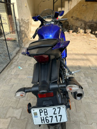 Blue Yamaha R15 V4