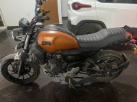 Orange Yamaha FZ-X