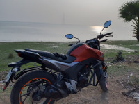 Metallic Orange Honda CB Hornet 160R