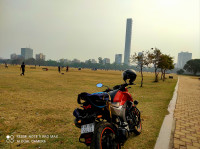 Metallic Orange Honda CB Hornet 160R