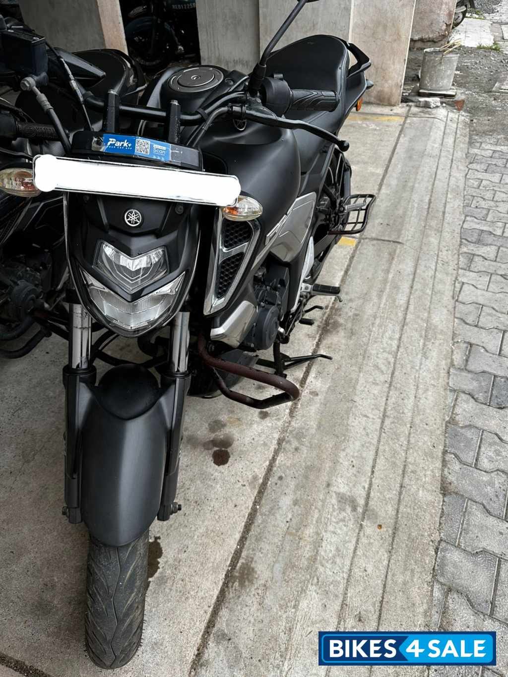 Matt Black Yamaha FZ FI V3 BS6