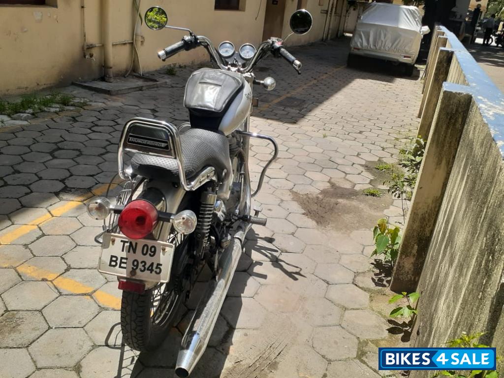 Metallic Grey Royal Enfield Thunderbird 350