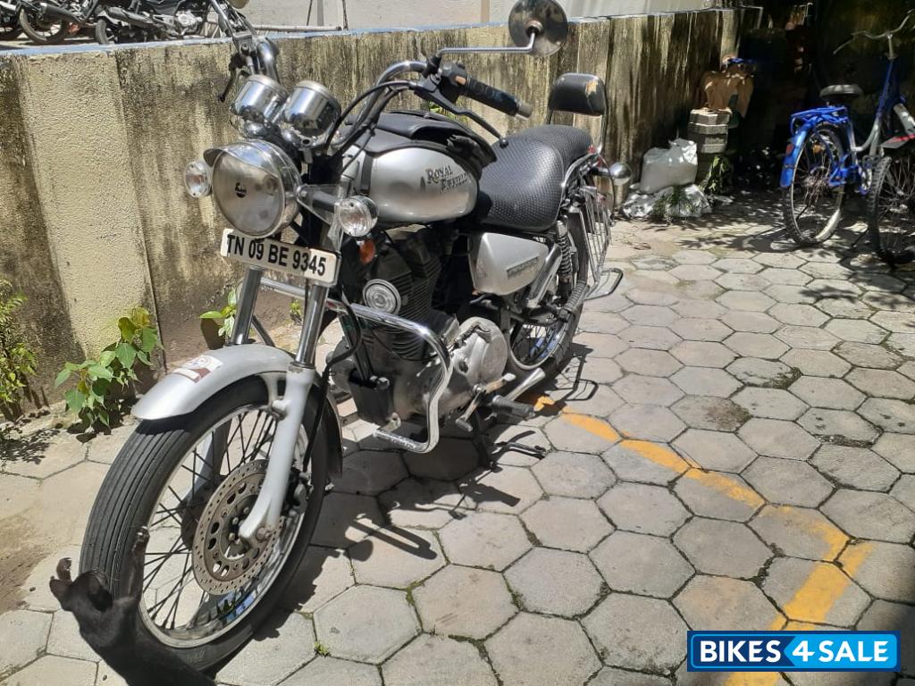 Metallic Grey Royal Enfield Thunderbird 350