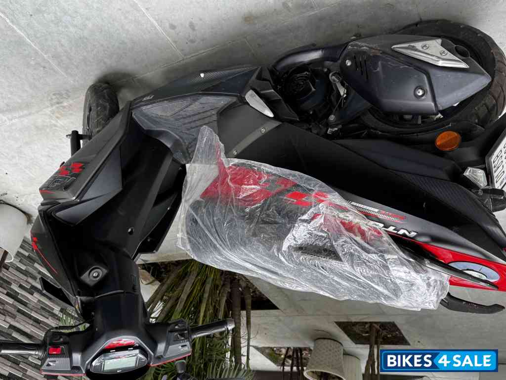 Red And Black TVS NTORQ 125 Race Edition