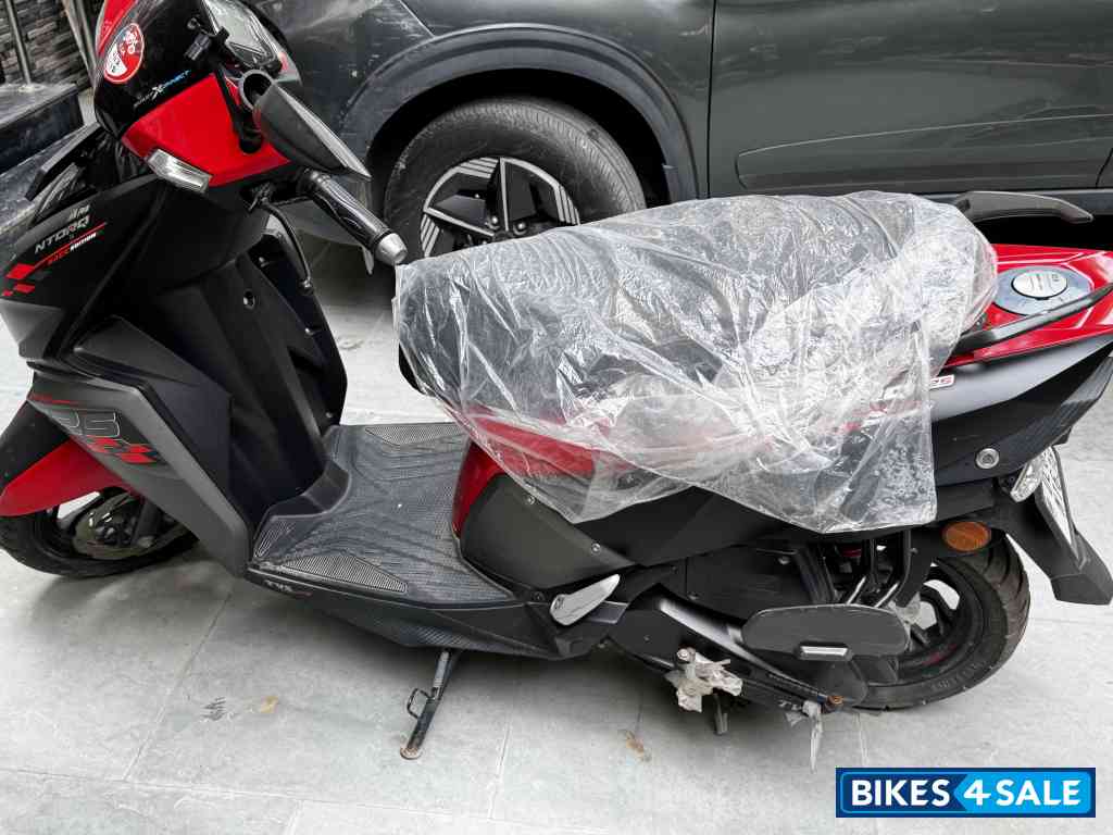 Red And Black TVS NTORQ 125 Race Edition