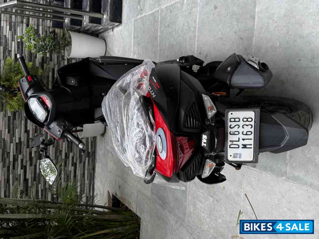 Red And Black TVS NTORQ 125 Race Edition