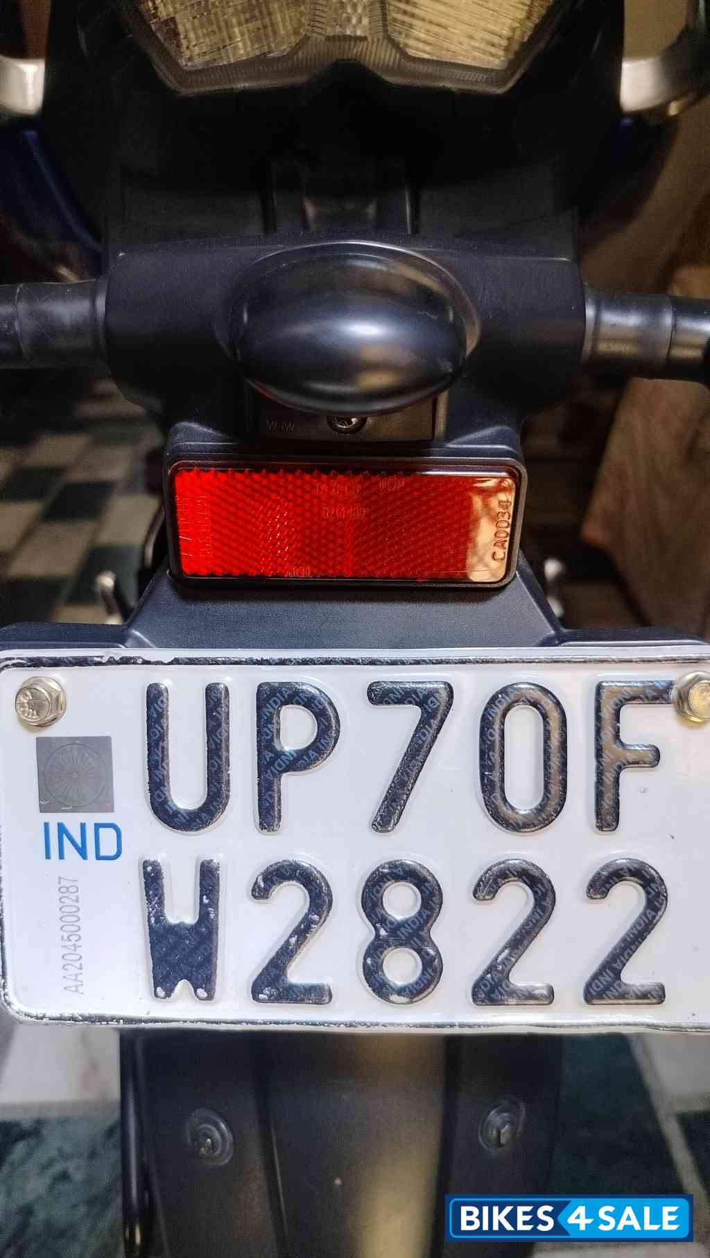 Blue Yamaha FZS 25 BS6