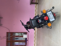 Black Royal Enfield Classic 350 Dual Channel BS6