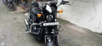 Black Harley Davidson Street 750
