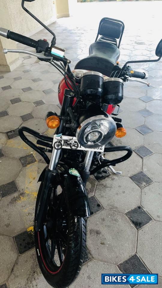 Red And Black Royal Enfield Thunderbird X 350