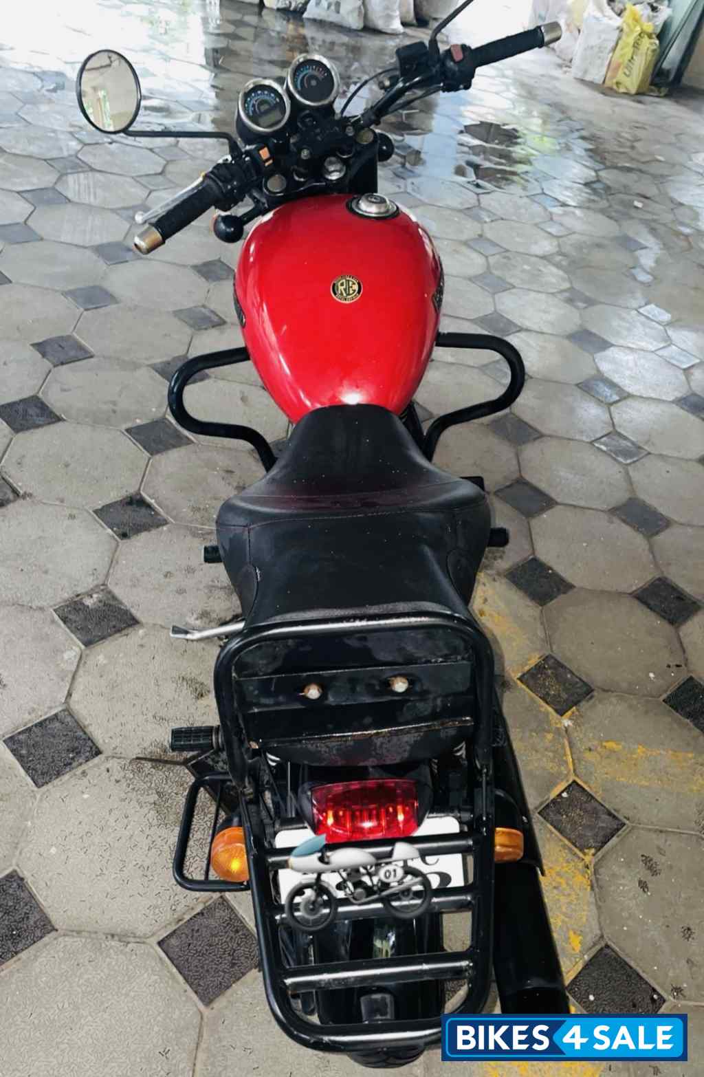 Red And Black Royal Enfield Thunderbird X 350