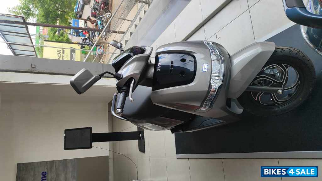 Grey TVS iQube Electric