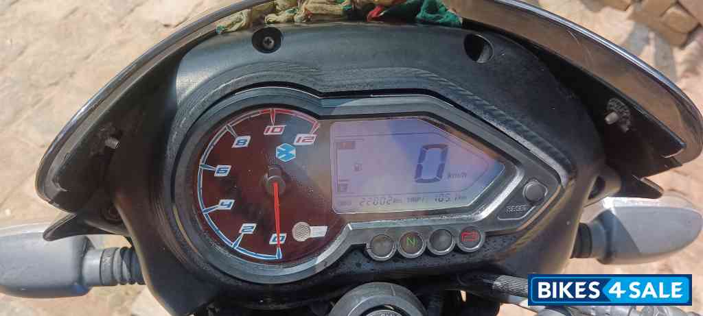 Black & Blue Bajaj Pulsar 150 Twin Disc