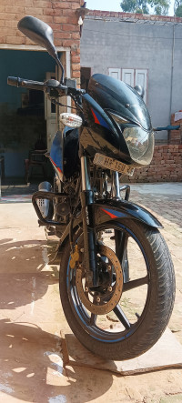Black & Blue Bajaj Pulsar 150 Twin Disc