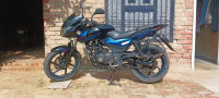 Black & Blue Bajaj Pulsar 150 Twin Disc