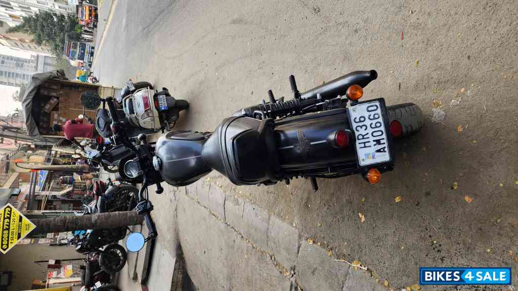 Dark Smoke Grey Yezdi Roadster Dark