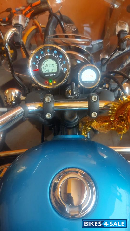 Nova Blue Royal Enfield Meteor 350 Supernova