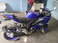 Deep Purplish Blue Yamaha YZF R15 V3 BS6