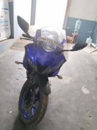Deep Purplish Blue Yamaha YZF R15 V3 BS6