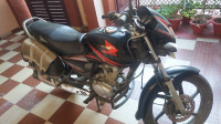Black Honda Shine 125