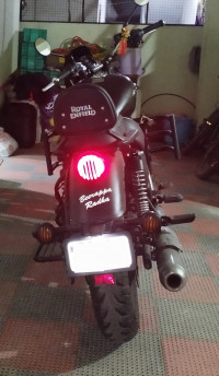 Matte Black Royal Enfield Meteor 350 Stellar