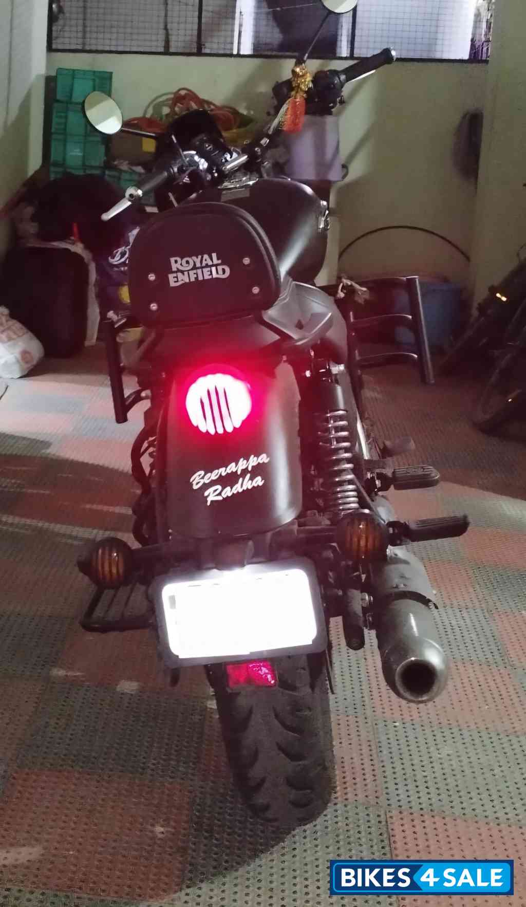 Matte Black Royal Enfield Meteor 350 Stellar