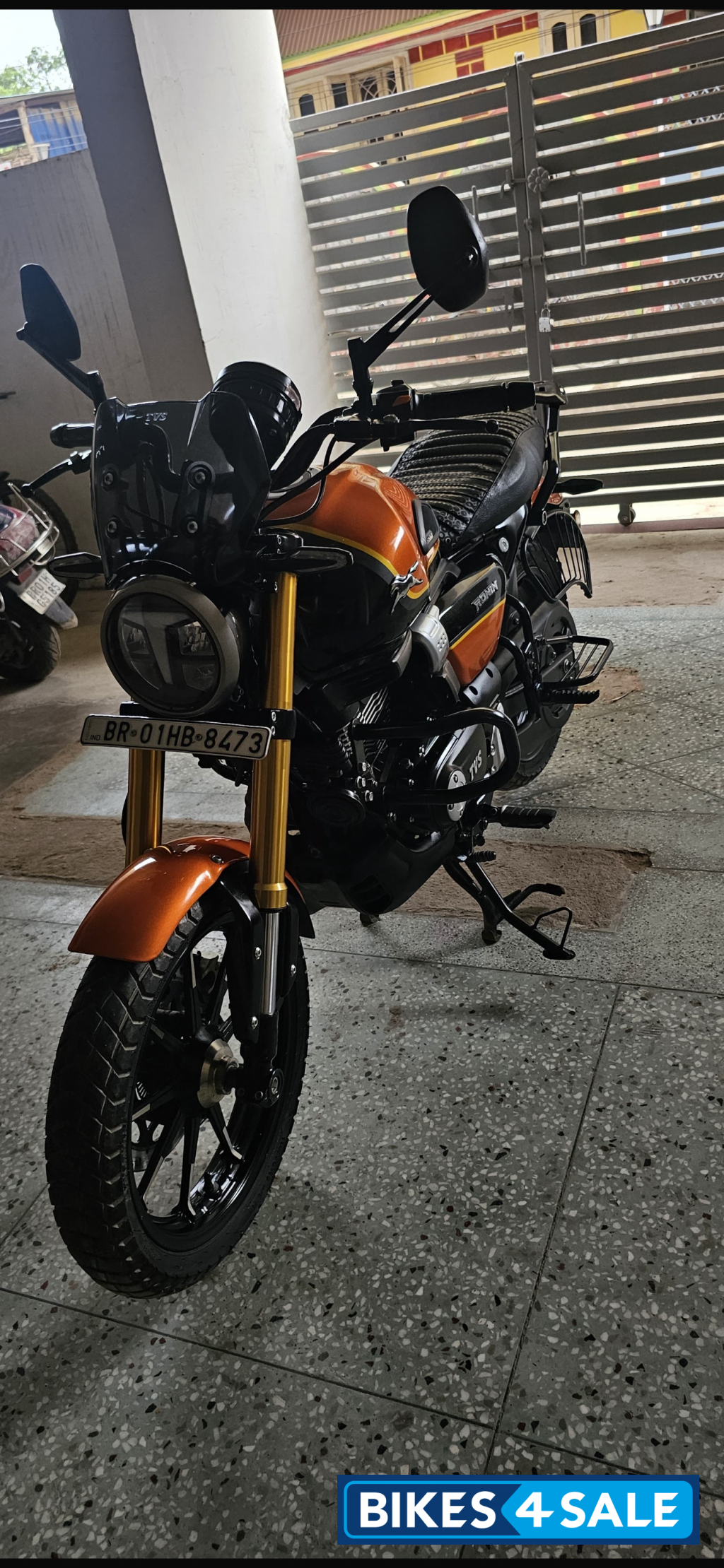 Dawn Orange TVS Ronin TD