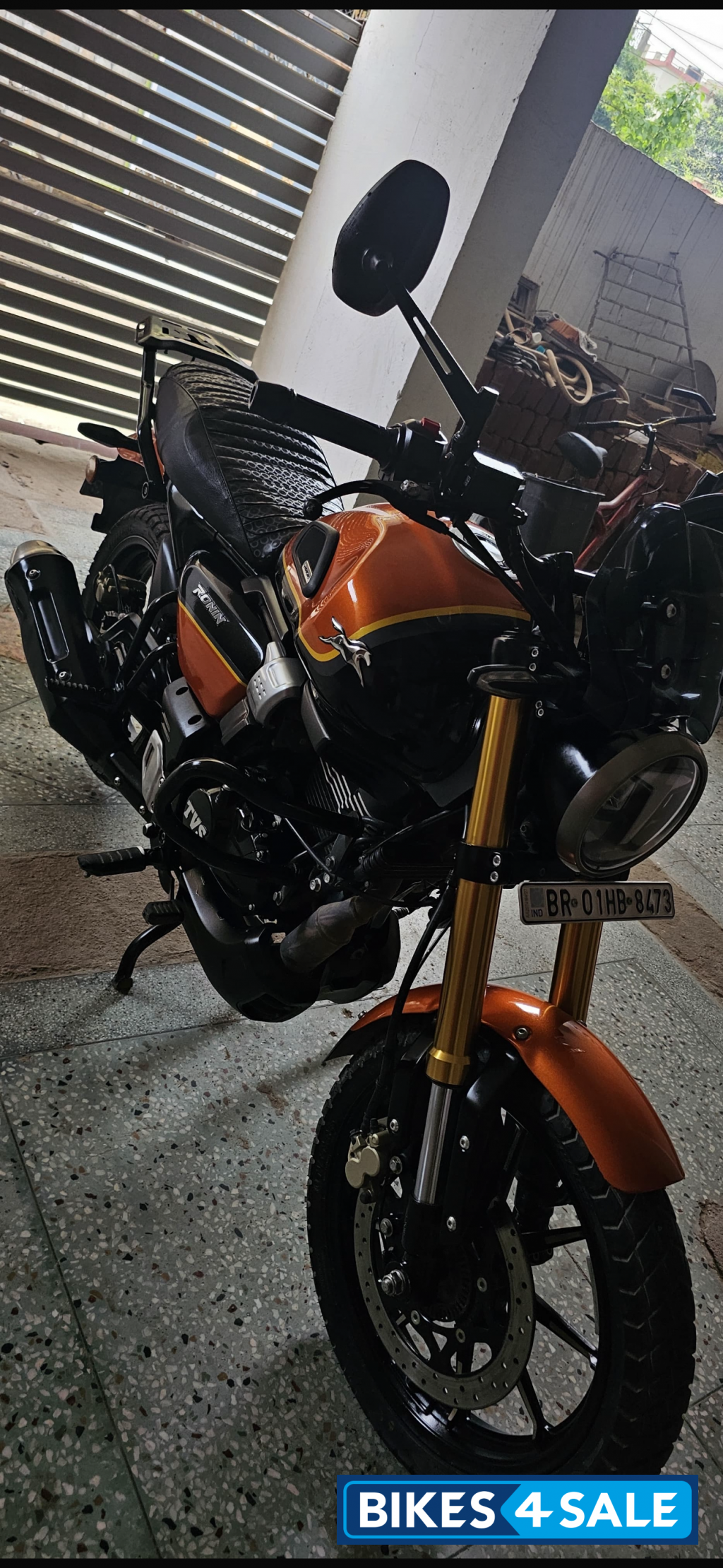 Dawn Orange TVS Ronin TD