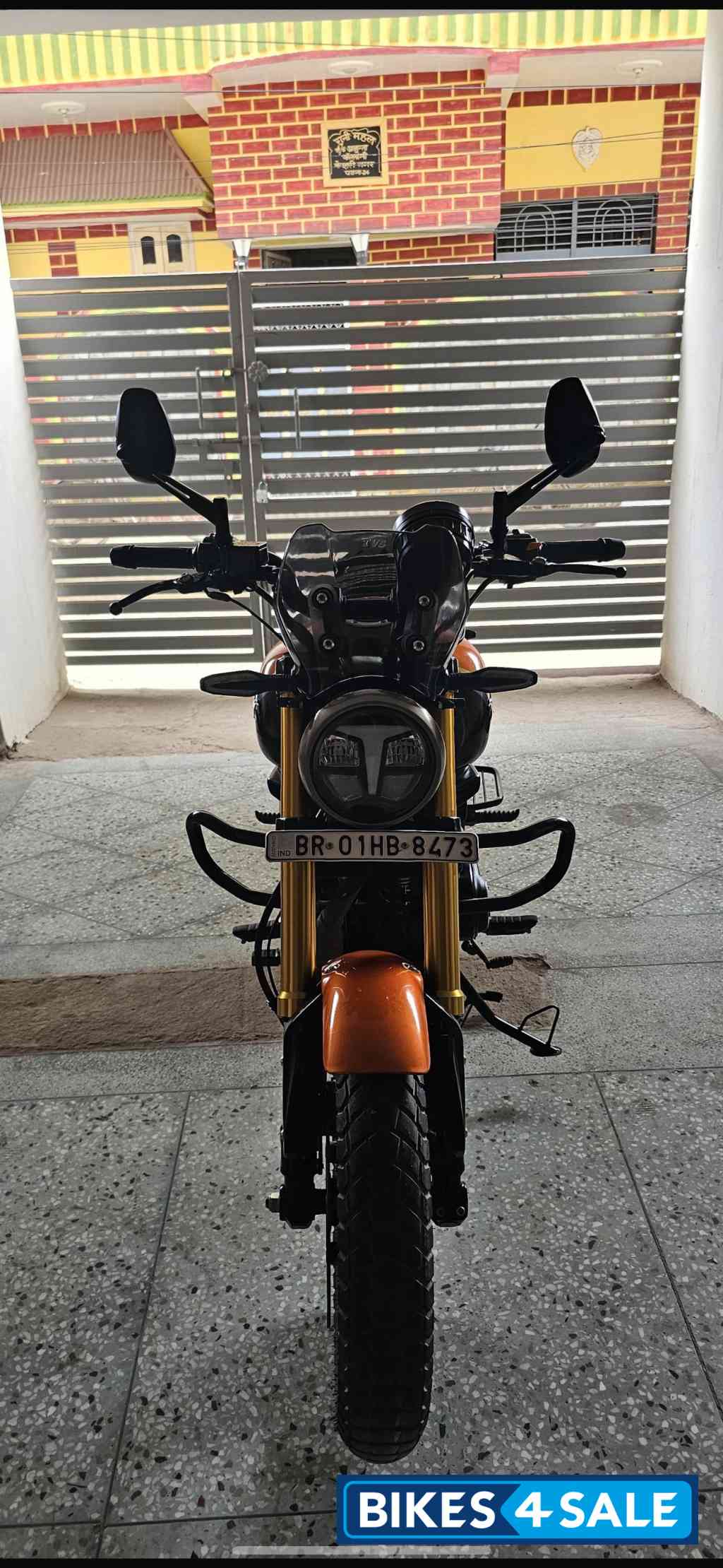 Dawn Orange TVS Ronin TD