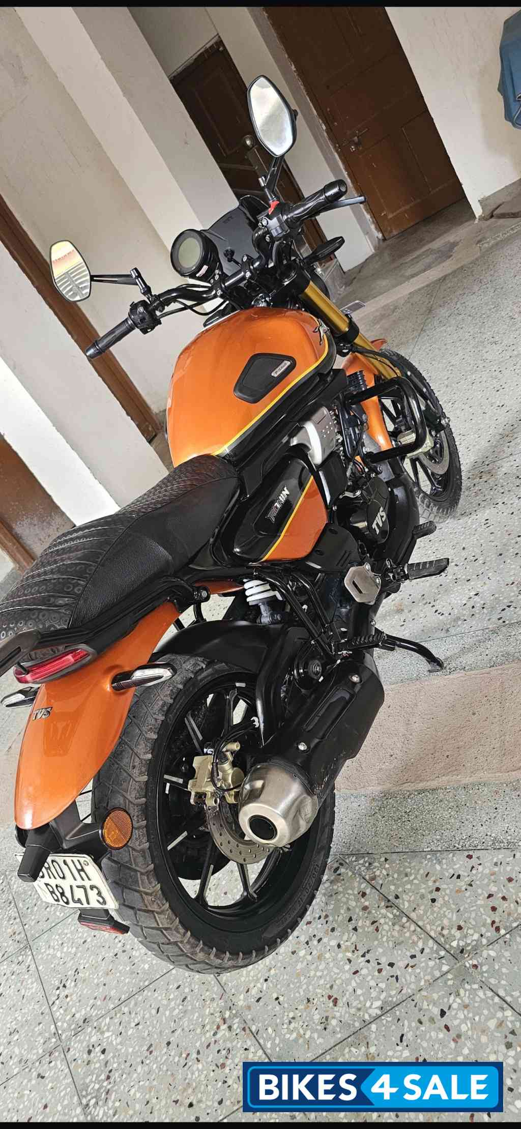 Dawn Orange TVS Ronin TD