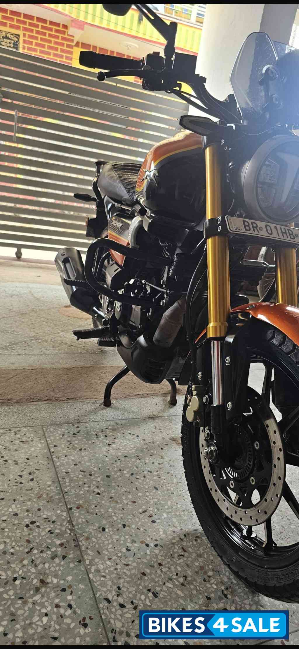 Dawn Orange TVS Ronin TD