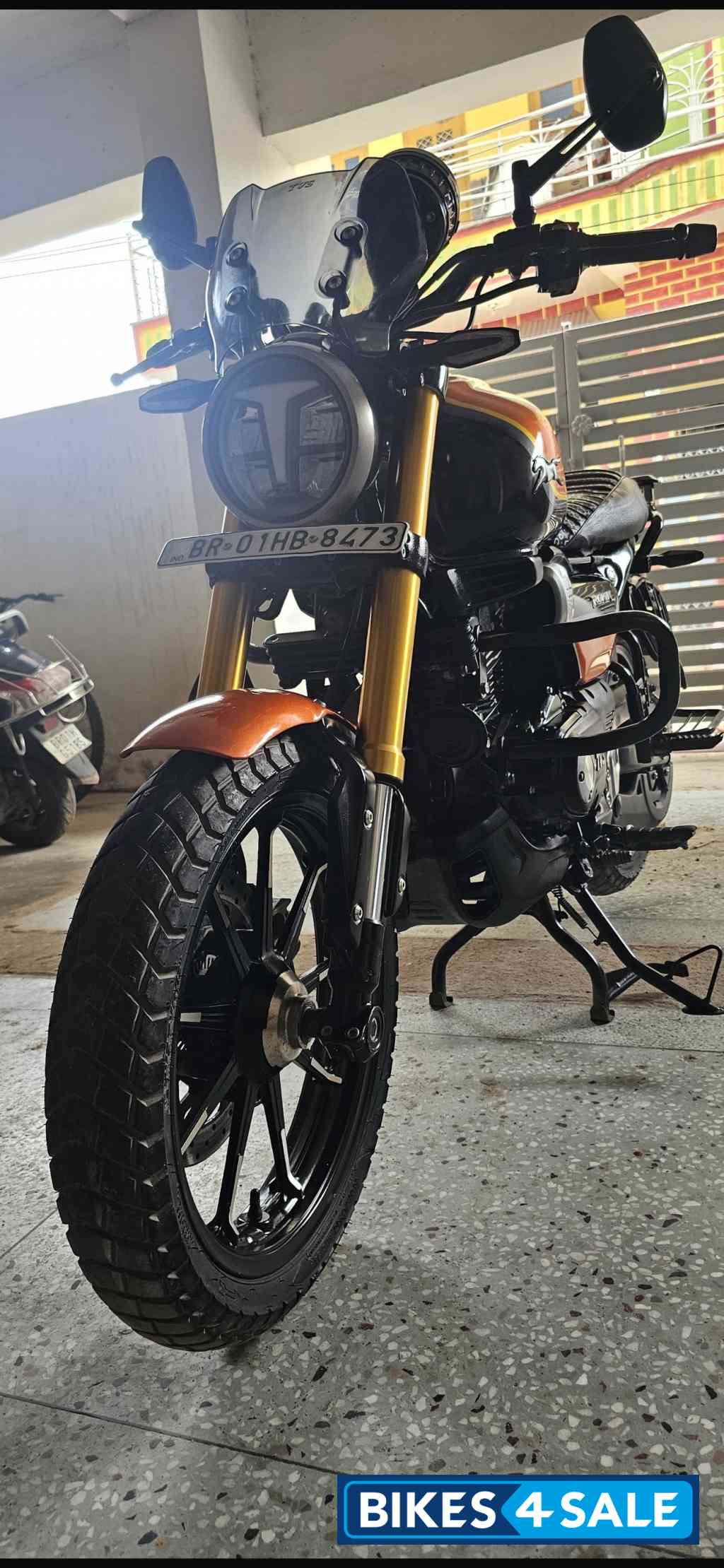 Dawn Orange TVS Ronin TD