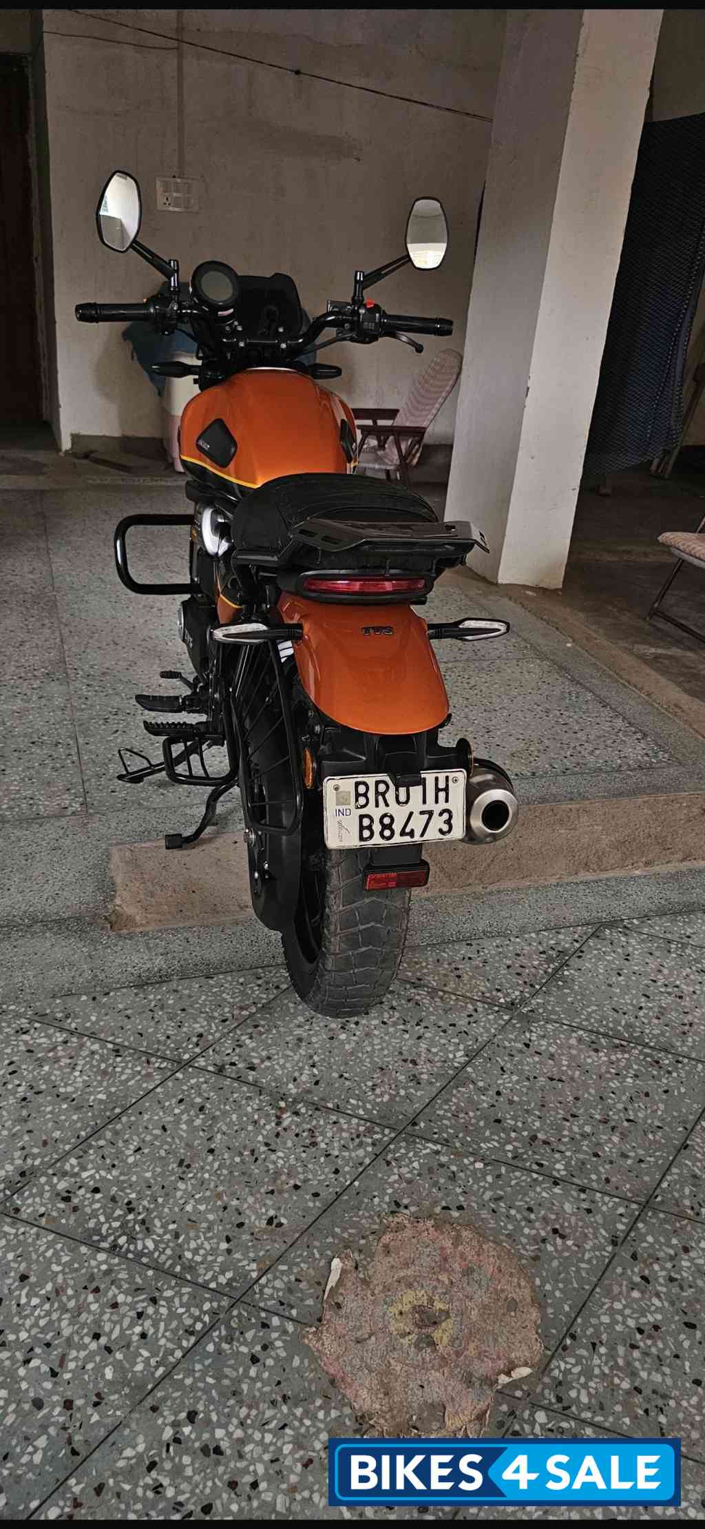 Dawn Orange TVS Ronin TD