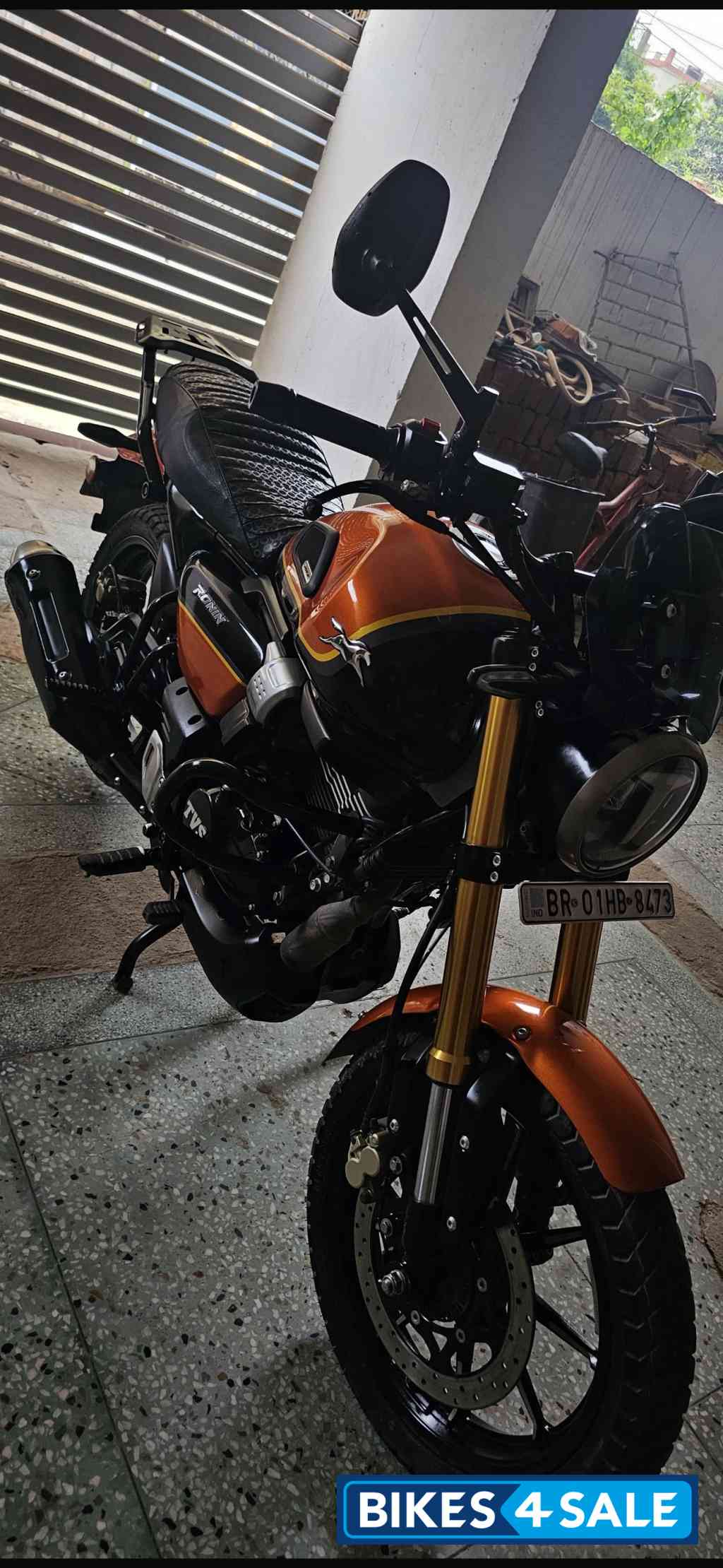 Dawn Orange TVS Ronin TD