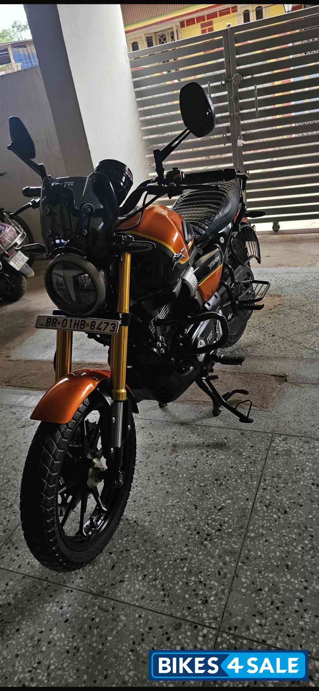 Dawn Orange TVS Ronin TD