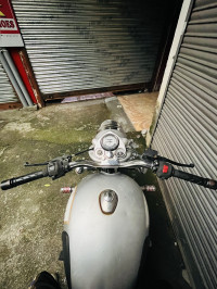 Silver Royal Enfield Classic 350