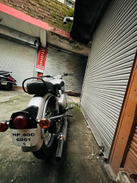 Silver Royal Enfield Classic 350