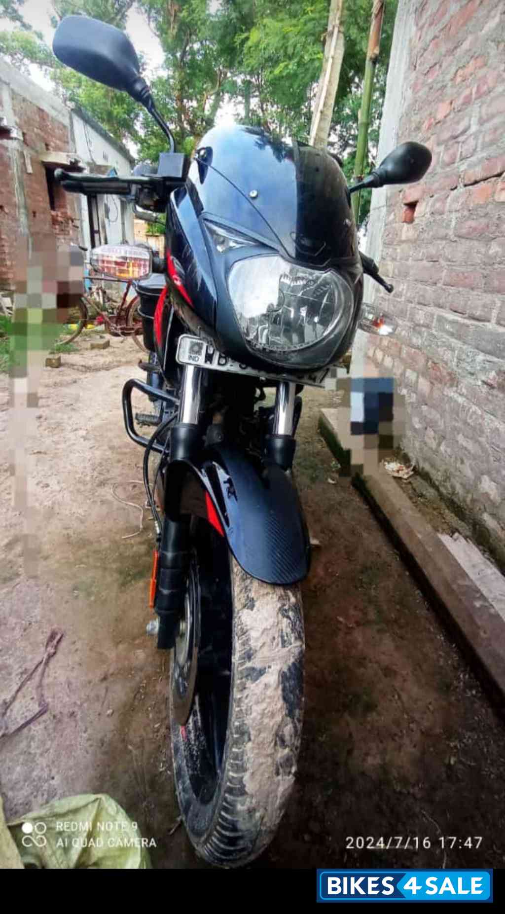 Sparkling Met Bl Red Bajaj Pulsar 150 DTSi