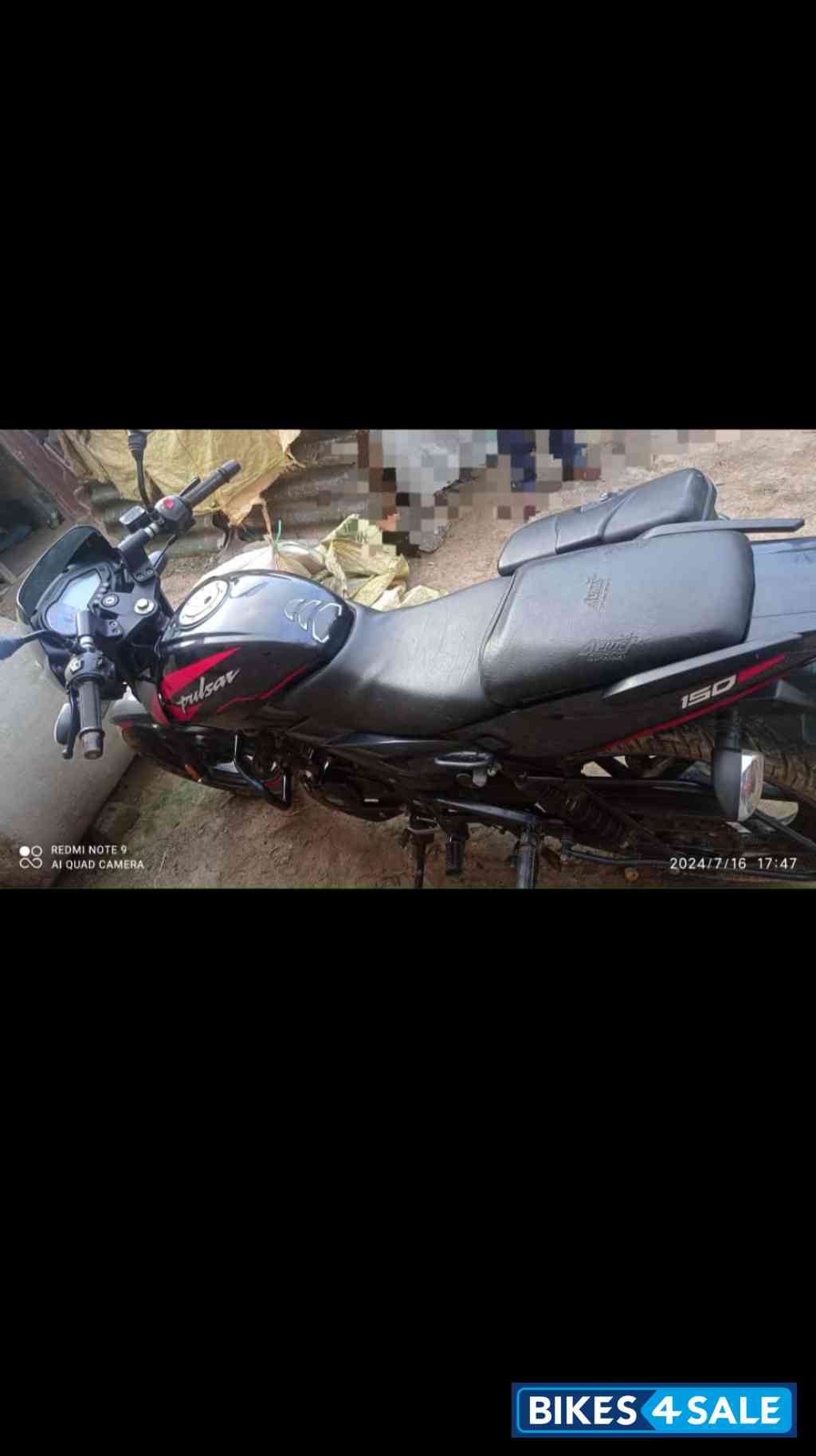 Sparkling Met Bl Red Bajaj Pulsar 150 DTSi