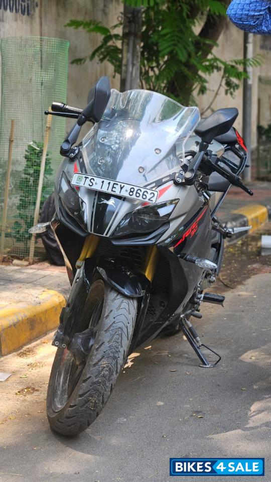 Black Red TVS Apache RR 310