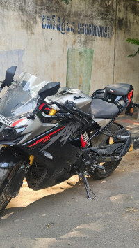 Black Red TVS Apache RR 310