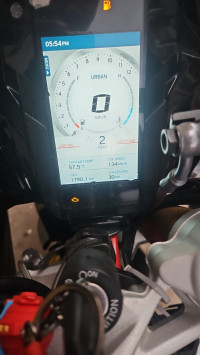 Black Red TVS Apache RR 310