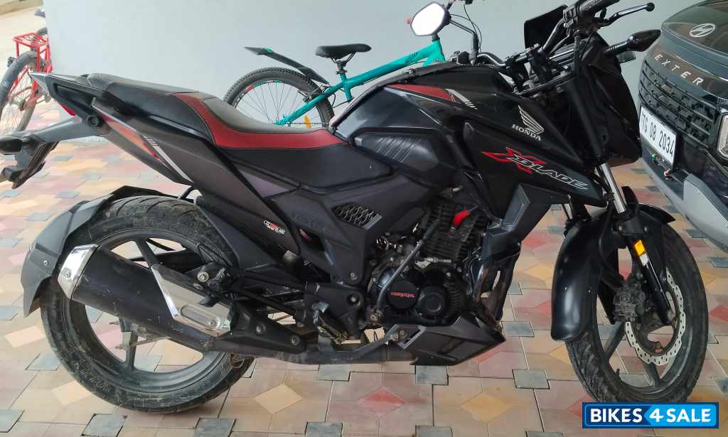 Black & Red Honda XBlade