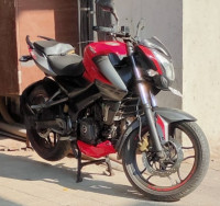 Passion Red Bajaj Pulsar NS200