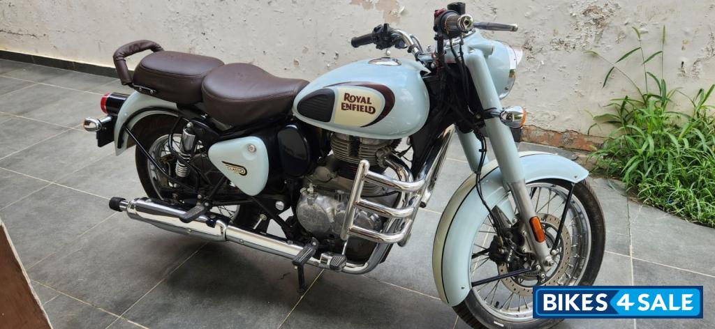 Helcyon Grey Royal Enfield Classic 350 BS VI