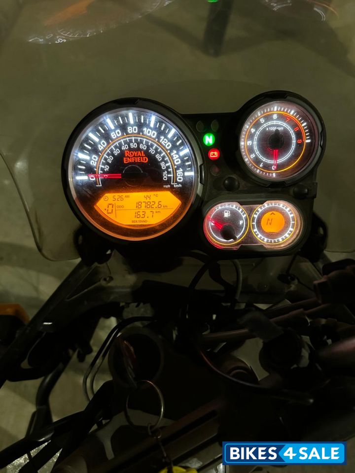 White Royal Enfield Himalayan